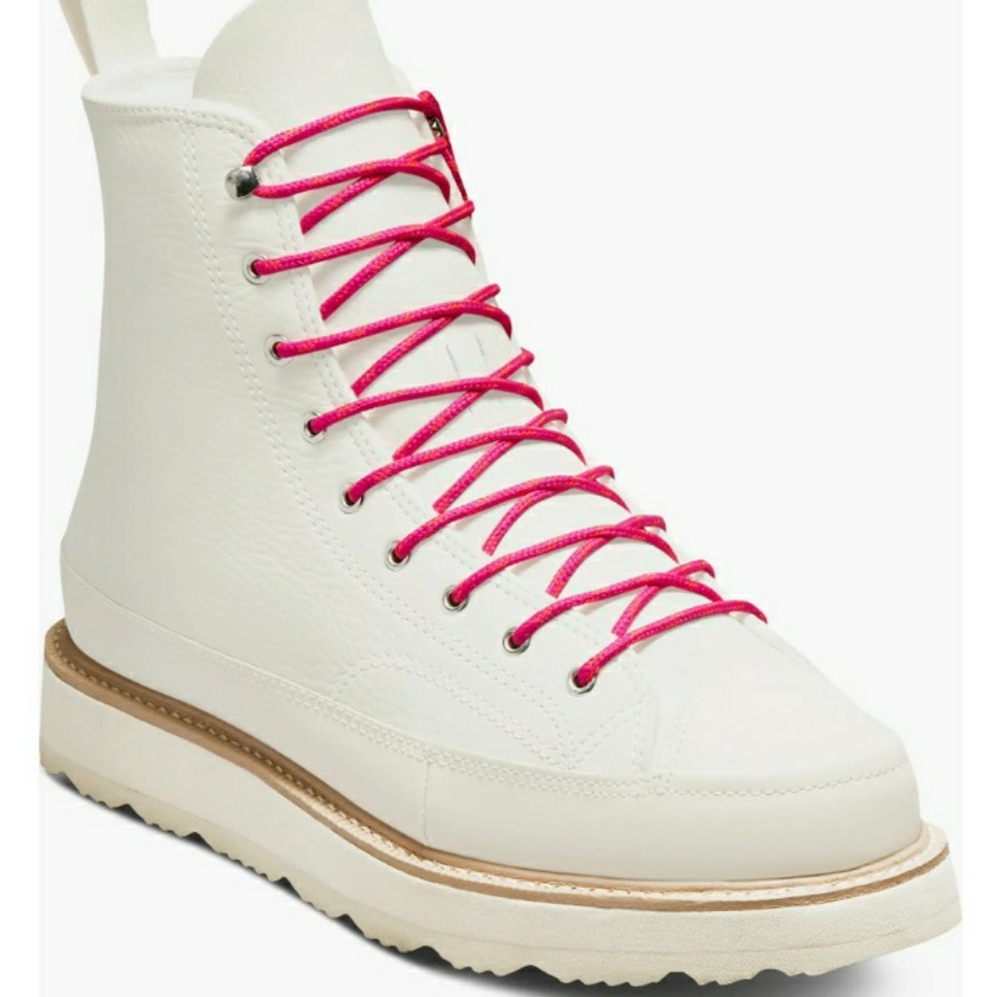 Converse chuck Taylor crafted Leather terrain boot Egret/Ivory new in box